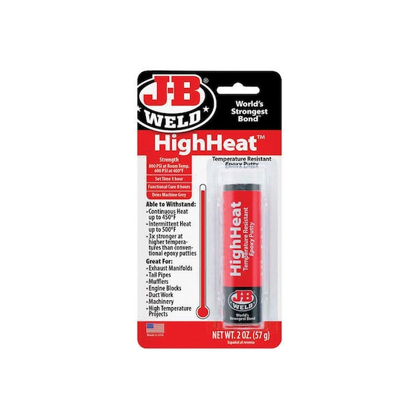 J-B Weld J-B Weld High Heat High Strength Automotive Epoxy Putty 2 oz 8297 - main